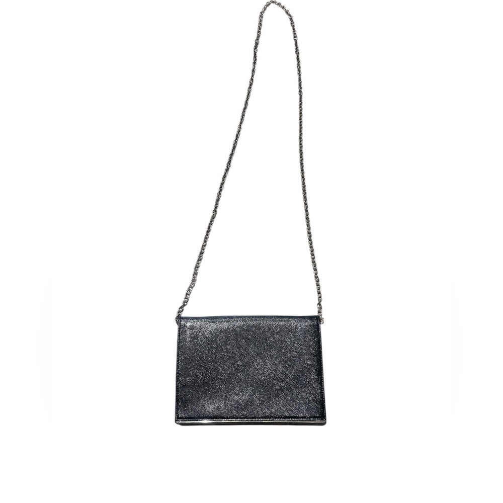 🖤Halogen Pattent Leather Clutch/Crossbody Bag Color Black🖤